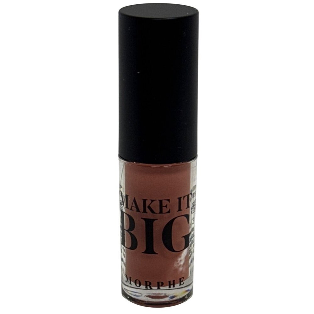 Morphe Make It Big Plumping Lip Gloss Natural Born Kisser 4 ML NEW